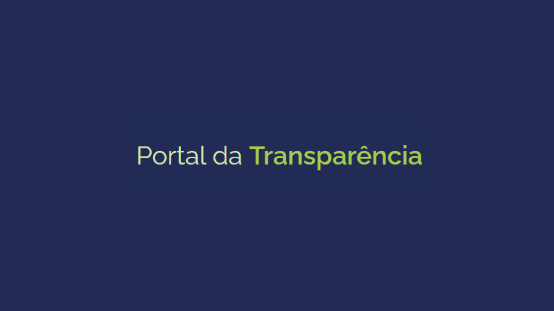 Portal da Transparência de Resende