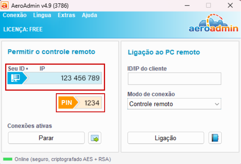 Suporte AeroAdmin